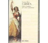 Partitions classique RICORDI BIZET G. - CARMEN - CHANT ET PIANO Voix solo, piano