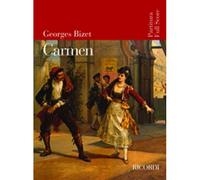 Partitions classique RICORDI BIZET G. - CARMEN - CONDUCTEUR Grand format