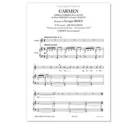 Bizet, Georges • CARMEN - "En vain pour éviter" (mezzo-soprano)