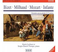 Bizet - Milhaud - Mozart - Infante / Musik für 2 Klaviere [Audio CD]