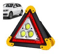 Bizhubmat Triangle D'arrêt d'urgence Multifonction pour Voiture - Triangle De Signalisation Voiture LED, TrianglesLumineux LED pour Voitures, Panneau D'arrêt TriangleDe Sécurité en Cas De Panne