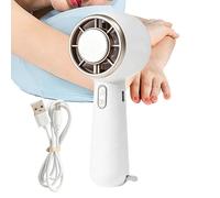 Bizhubmat Ventilateur Portable Rafraîchissant - Rafraîchisseur d'Air USB 3 Vitesses - avec Ventilateur Frais de Poche - Idéal pour Été Camping Plage Vacances Sports Extérieur Travail Concert