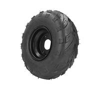 bizofft Pneu ATV Tubeless, Pneu Universel 145/70-6 Noir pour Go Kart UTV Quad Bike 4 Roues