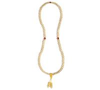 BIZTTLOG Collier Bracelet Multicouche en Citrine, Perles d'espacement Rondes en Pierre précieuse de Citrine Jaune doré Naturelle de 6 mm, Perles en Pierre en Vrac, Cadeau for Femme(Goldb)
