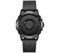 BIZTTLOG Montre à Cadran lévitant for Homme, Montre à Quartz Bagua Chinoise Vintage avec 12 Index Traditionnels, Technologie de lévitation magnétique, Cadeau for Homme(Black2)