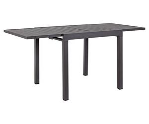 BIZZOTTO Andrea Table Extensible Pelagius 83-166 x 80 Anthracite