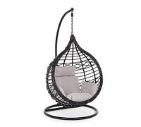 Fauteuil Oeuf Suspendu Bizzotto Torres - Noir Noir