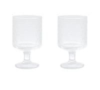 BJ Lot de 2 verres à vin - 200 ml