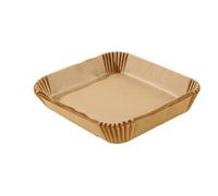 BJ Papier Cuisson Air Fryer Carré 20cm - Lot de 50