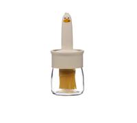 BJ pinceau à huile avec bouteille, pinceau à huile en verre pour cuisson et barbecue