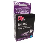 BJ123CUP UP-B-123C-BROTHER DCPJ4110DW-NEW CHIP V3-LC123-C