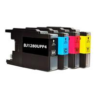 BJ1280UPP4 UP-B-1280-PACK 4 BROTHER UNIVERSELLE LC1240/LC1280/LC1220 (BK+C+M+Y)