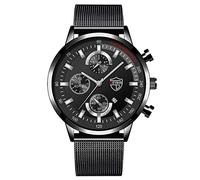 Bj7135-02e Montre analogique à quartz pour homme Style décontracté, D, taille unique