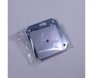 BJC Delta i-sys - Plaque obturatrice 55 x 55 mm aluminium métallisé Delta - I-