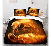 BJCJGGL Housse de Couette 160x200 Adolescent CaméLéOn Vert Parure de Lit 1 Personne avec Fermeture Éclair et 2 Taie d'oreiller 65x65 cm - Doux Respirant Microfibre Housse de Couette