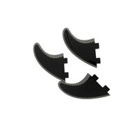 BJdfgE Ailerons de Planche Surf G5 Soft Top 50/50 Foil Sup Accessoire Aileron à pagaie(3 Pcs Gray Fins)