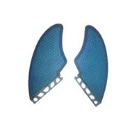 BJdfgE Ailerons de Surf Extra Larges, ailerons quille for Fish, funboard et Twin Fin, à Noyau performant(Sky Blue)