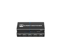 BJdfgE Commutateur 2.1 Compatible 3 Ports 3x1 8K 60 Hz Hub entrées Sortie avec IR HDR 4K 120 for PS4 PC TV