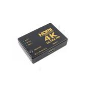 BJdfgE Commutateur 5 entrées/1 Sortie, commutateurs vidéo HD 4K, répartiteur 3x1, 5x1, Adaptateur hub for PS4, DVD, HDTV, PC(5 Input 1 Output)
