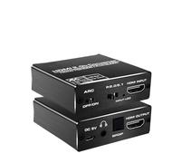 BJdfgE Extracteur 4K Convertisseur 5.1 vers RCA Splitter Optique TOSLINK Commutateur Adaptateur Numérique 7