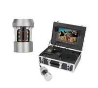 BJdfgE MAOTEWANG Caméra vidéo de pêche sous-Marine 9 Pouces 20 m 50 100 Détecteur Poissons IP68 étanche 38 LED rotative à 360 degrés(F8300W-2L-50M)