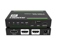 BJdfgE Navceke 4K 120Hz 2.1 eARC Extractor 48 Gbps Splitter 8K 60Hz Converter for PS5 X Soundbar
