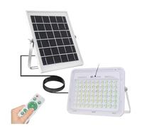 BJdfgE Projecteur solaire 200W projecteur lumineux extérieur télécommande lampadaire LED panneau de(200W-NEW)