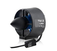 BJdfgE Propulseur sous-Marin 1,2 kg de poussée, Moteur sans balais 12 V avec contrôleur Vitesse bidirectionnel entièrement étanche for ROV, Bateau télécommandé, Fond Marin, Photographie(CW)