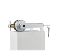 BJdfgE Serrure intelligente de porte intérieure, serrure à poignée empreintes digitales, anti-effraction, d'entrée, électronique(Silver)