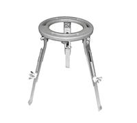 BJH Support de trépied de Support de Lampe à Alcool de Laboratoire en Aluminium avec Fonction de Levage pour l'utilisation de Laboratoire d'école d'ex