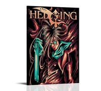 BJHIHSX Ace Art of The HELLSING Monster Handling Class Impression photo moderne pour chambre familiale, 30 x 45 cm