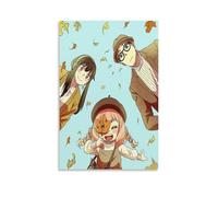 BJHIHSX Animation Comédie Spy × Personnages de famille Art mural Impression d'image moderne Décoration de chambre familiale 20 x 30 cm