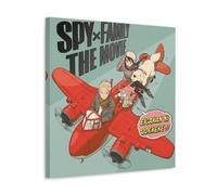 BJHIHSX Animation Spy × Family Collection Art Art Impression d'image moderne Décoration de chambre familiale 60 x 60 cm