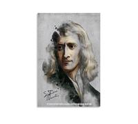 BJHIHSX Poster décoratif sur toile avec citations de Sir Isaac Newton - 30 x 45 cm
