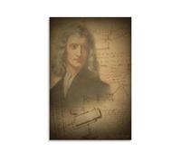 BJHIHSX Poster décoratif sur toile de Sir Isaac Newton - Poster mural moderne pour chambre à coucher - 20 x 30 cm