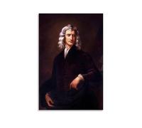 BJHIHSX Poster décoratif sur toile Isaac Newton - Impression d'art moderne pour chambre à coucher - 60 x 90 cm