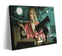 BJHIHSX Poster décoratif sur toile Sir Isaac Newton - Impression d'art moderne pour chambre à coucher - 40 x 60 cm
