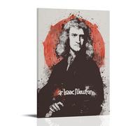BJHIHSX Poster décoratif sur toile Sir Isaac Newton - Impression d'art moderne pour chambre à coucher - 50 x 75 cm