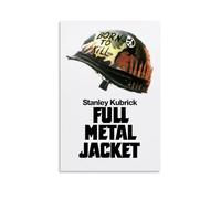 BJHIHSX Poster Full Metal Jacket Movie Art Peinture décorative Toile Art mural Salon Poster Chambre Peinture 50 x 75 cm