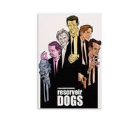 BJHIHSX Reservoir Dogs Personnages Bande dessinée Art mural Impression d'image moderne Décoration de chambre familiale 40 x 60 cm