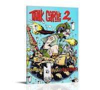 BJHIHSX Tank Girl Anime Art - Art mural - Impression d'image moderne - Décoration de chambre familiale - 60 x 90 cm