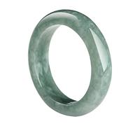 BJIMIDTI Bague en jade vert clair naturel (taille : 3-13), bagues fines en jade vert de qualité A pour femme, 100 % pierre véritable, bague simple en pierre précieuse cadeau, SIZE 9, Pierre, Aucune