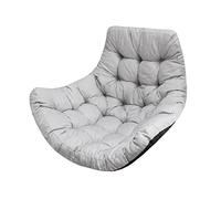 Bjird - Coussin Fauteuil Suspendu 100x120 cm, Frêne (Tissu écologique), Fauteuil Balancoire, Chaise Oeuf, Coussins d'extérieur/intérieur
