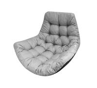 Bjird - Coussin Fauteuil Suspendu 100x120cm, Gris (Oxford), Fauteuil Balancoire, Chaise Oeuf