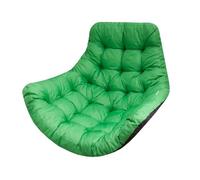 Bjird - Coussin Fauteuil Suspendu 100x120 cm, Vert (Oxford), Fauteuil Balancoire, Chaise Oeuf, Coussins d'extérieur/intérieur