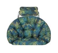 Bjird - Coussin Fauteuil Suspendu 75x47 cm, Herbe verte, Fauteuil Balancoire, Chaise Oeuf
