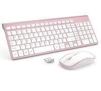 Bjl Ensemble clavier et souris sans fil (UK Layout) Rosy gold