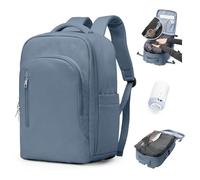 BJLFS Bagage Cabine 40x30x20 Ryanair Wizzair sous vide Femme Sac à Dos Voyage Cabine Avion 45x36x20 pour Easyjet Bagage à Main Sac à dos pour ordinateur 14 pouces Femme bleu royal