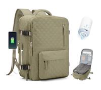 BJLFS Bagage Cabine 40x30x20 Ryanair Wizzair sous vide Femme Sac à Dos Voyage Cabine Avion 45x36x20 pour Easyjet Bagage à Main Sac à dos pour ordinateur 14 pouces Femme