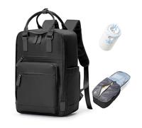 BJLFS Bagage Cabine 40x30x20 Ryanair Wizzair sous vide Femme Sac à Dos Voyage Cabine Avion 45x36x20 pour Easyjet Bagage à Main Sac à dos pour ordinateur 14 pouces Femme